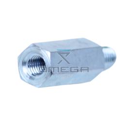 OMEGA 471490 Standoff, Steel, M6, Hex Male-Female, 25 mm, 35 mm