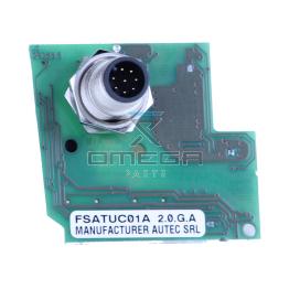 Autec FSATUC01A PCB - transmitter for M12 cable interface