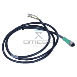 OMEGA 479616 Cable Assembly - M12 - 8-pol - M12 connector Female - open end - 1,5 mtr