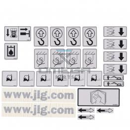 JLG 2901692 Decal kit - master