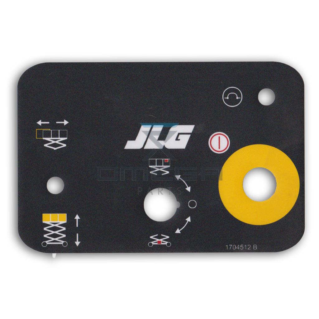 JLG 1704512 Decal - ground control