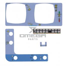 Haulotte 4001200820 Decal kit - upper control