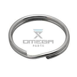 OMEGA 487346 Stainless steel key ring