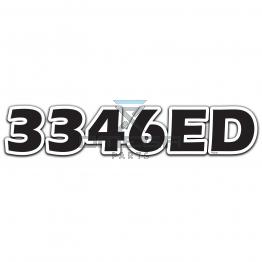 GMG 830230 DECAL - 3346ED - 522x102mm