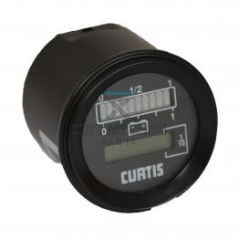 Curtis 803RB7280BCJ301O Hour / battery discharge meter - 72 / 80Vdc