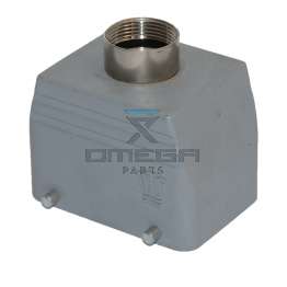 OMEGA 610656 Connector housing, hood, top entry, 32 pole