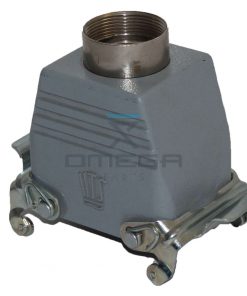 OMEGA 610666 Connector housing, top entry, w/lock clips  - 32 pole