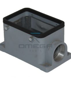 OMEGA 610670 Connector mounting house, side entry - PG21 - 32 pole