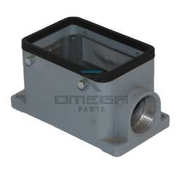 OMEGA 610670 Connector mounting house, side entry - PG21 - 32 pole