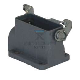 OMEGA 610690 Connector housing, size 2, bottom entry