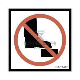 NiftyLift P14785 Decal - no step 