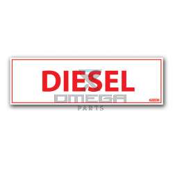 OMEGA 620530 Decal - diesel