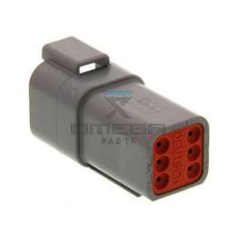 OMEGA 624140 Receptacle connector dt04-6p