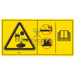 Genie Industries 82481 Decal - battery safety