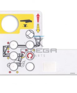 UpRight / Snorkel 501869-000 Decal upper control box AB38