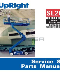 UpRight / Snorkel 101199-022 Service & Parts Manual SL20 9300->