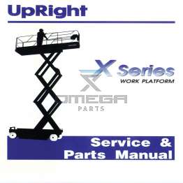 UpRight / Snorkel 060571-022 Service & Parts Manual X-series serie range 6013 - 15019
