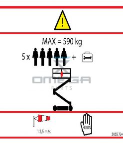 UpRight / Snorkel 505573-000 Max load 590kg