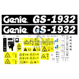 Genie Industries 233261 Decalkit Genie 1932