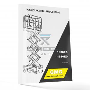 GMG 940200-1-NL Operator Manual - GMG 1330ED / 1530ED
-- NL --